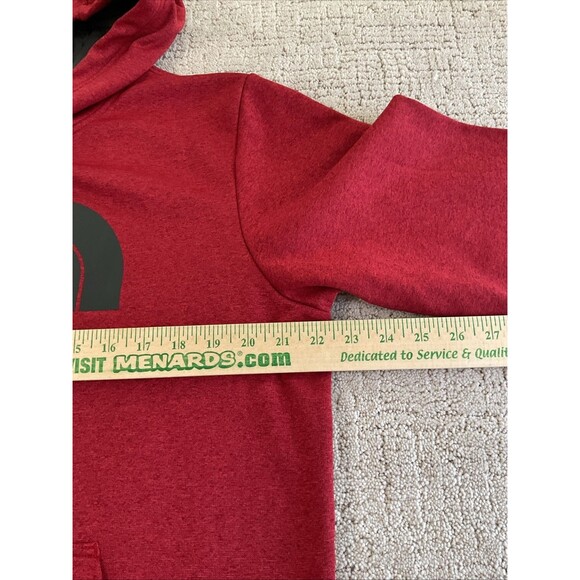The North Face Hoodie Sweatshirt Mens Large Red Graphic Fleece Pullover Outdoor. - Picture 11 of 11